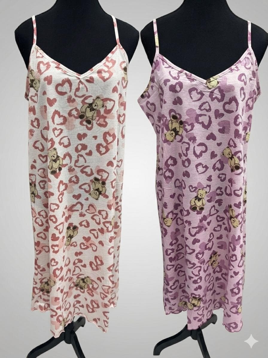 camicia da notte orsetti